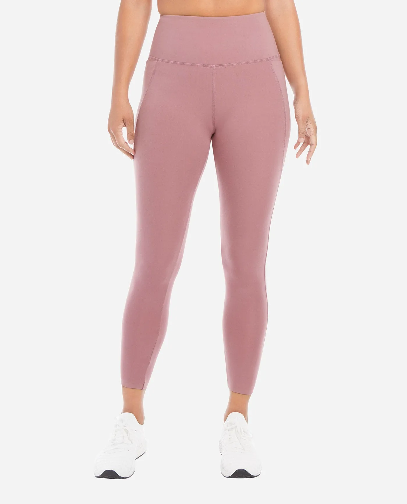 High Rise 7/8 Bonded Legging with Side Pockets