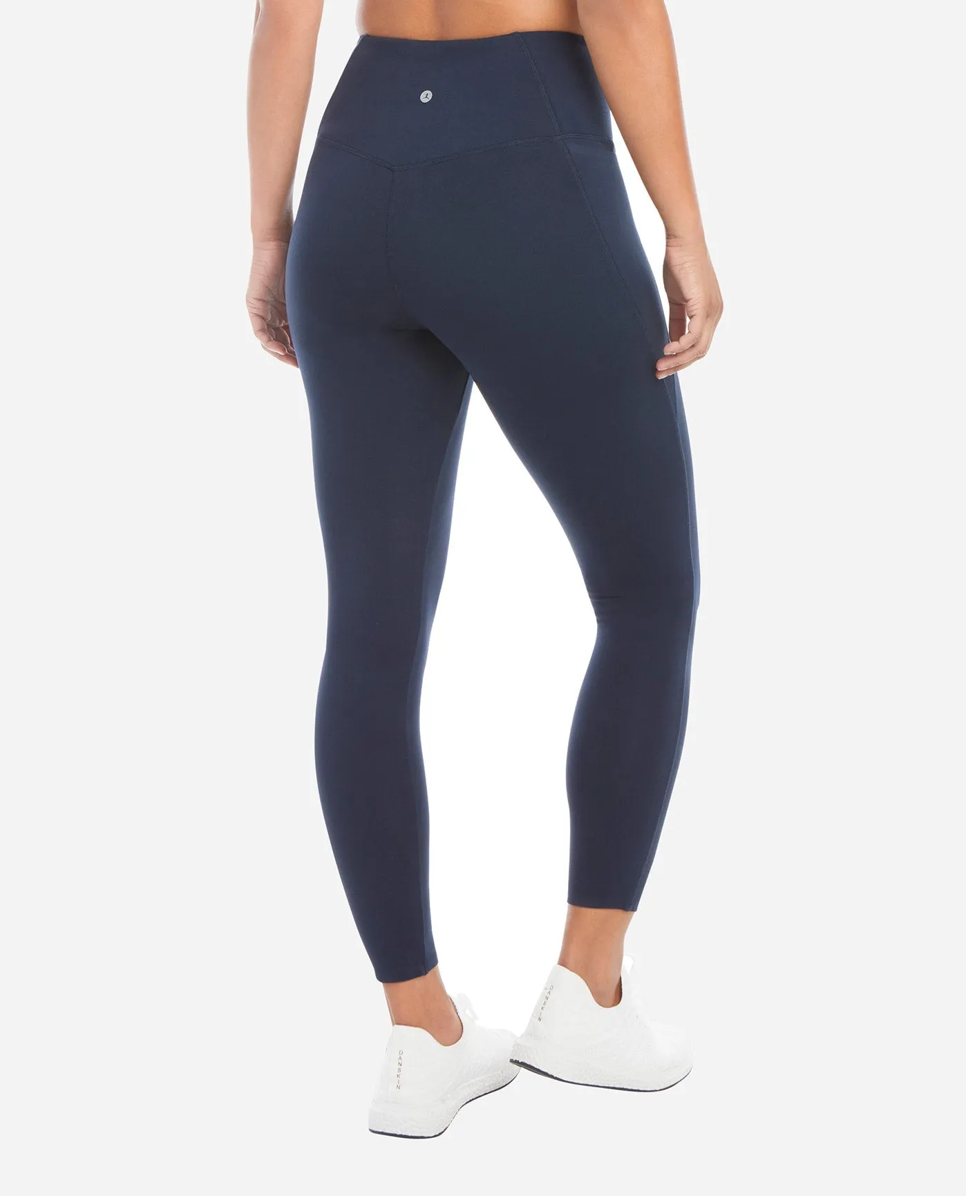 High Rise 7/8 Bonded Legging with Side Pockets