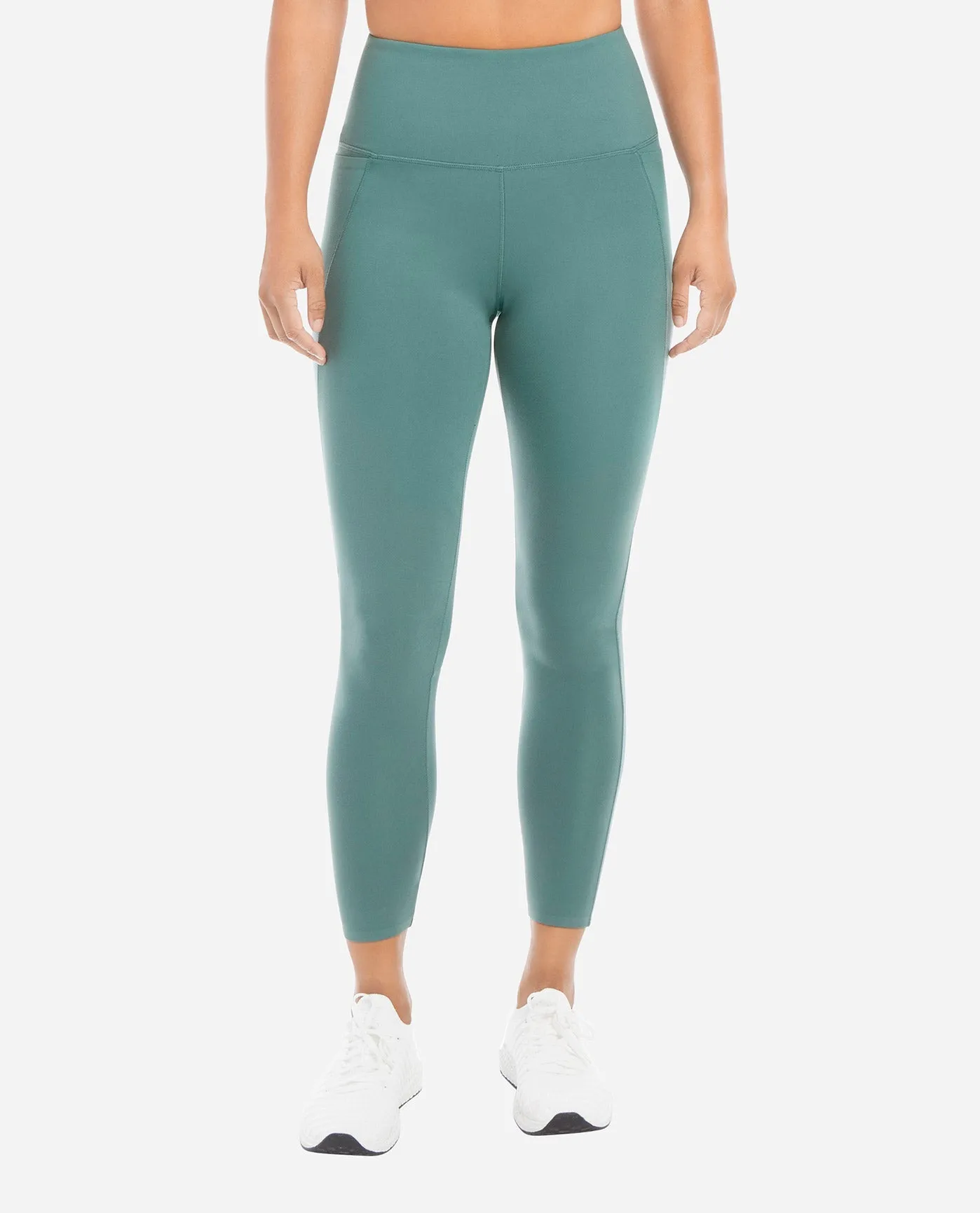 High Rise 7/8 Bonded Legging with Side Pockets