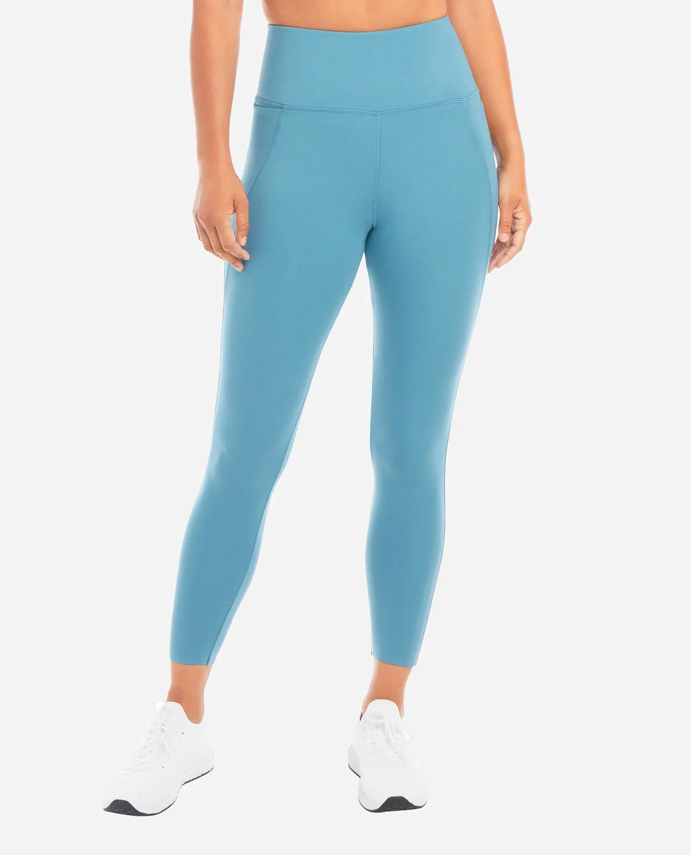 High Rise 7/8 Bonded Legging with Side Pockets