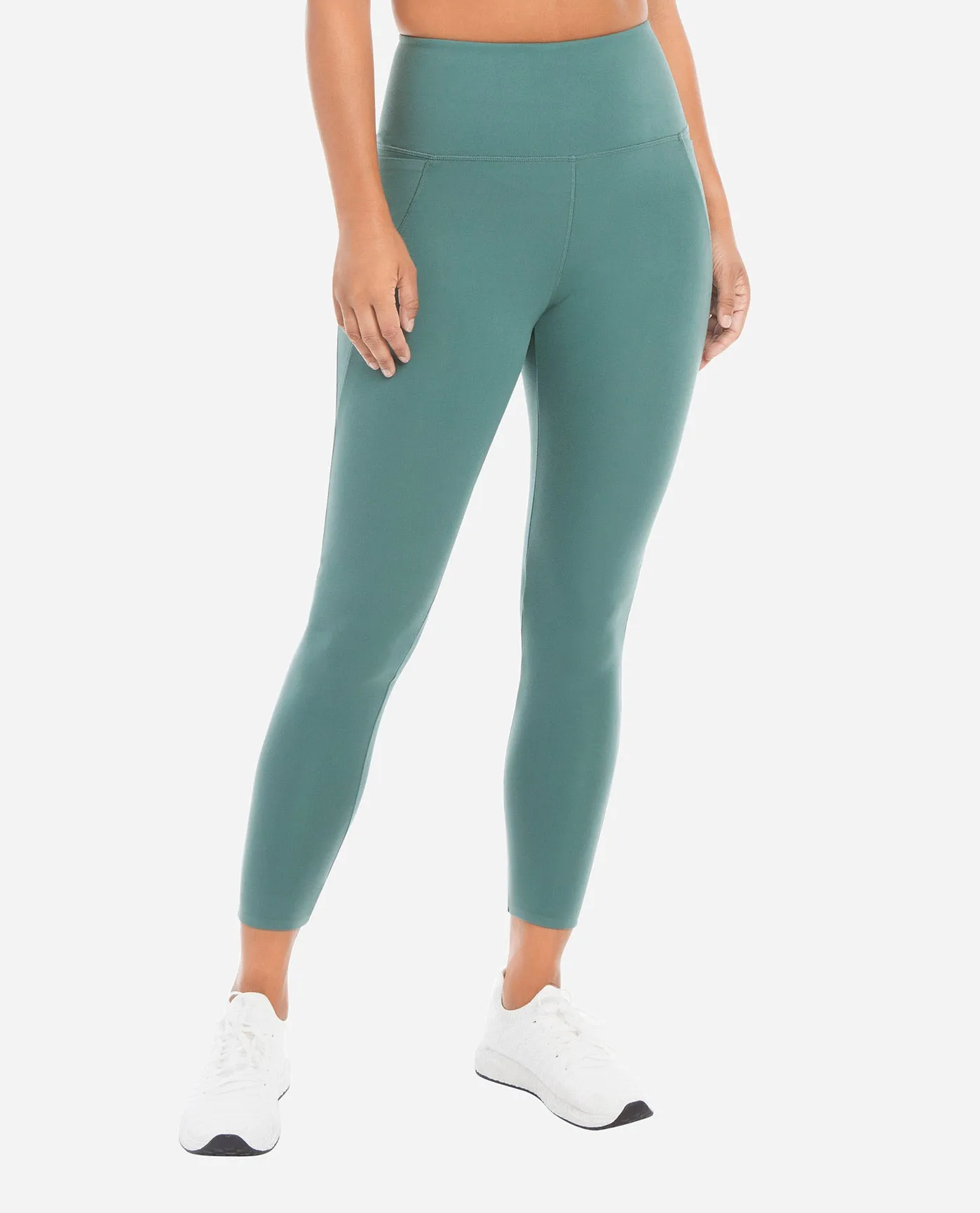 High Rise 7/8 Bonded Legging with Side Pockets