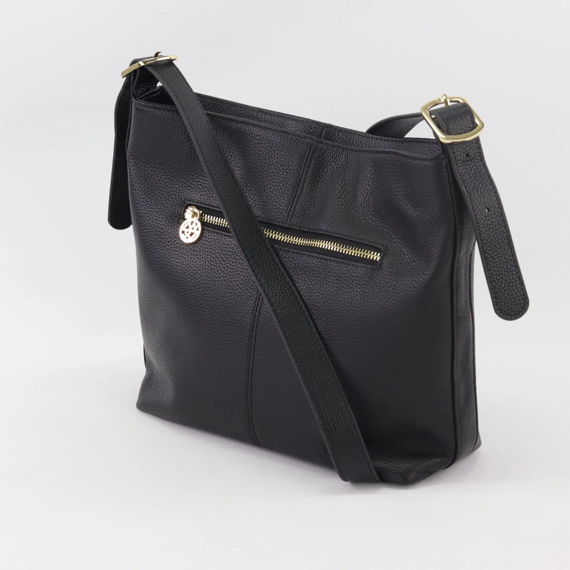 Julie leather shoulder bag