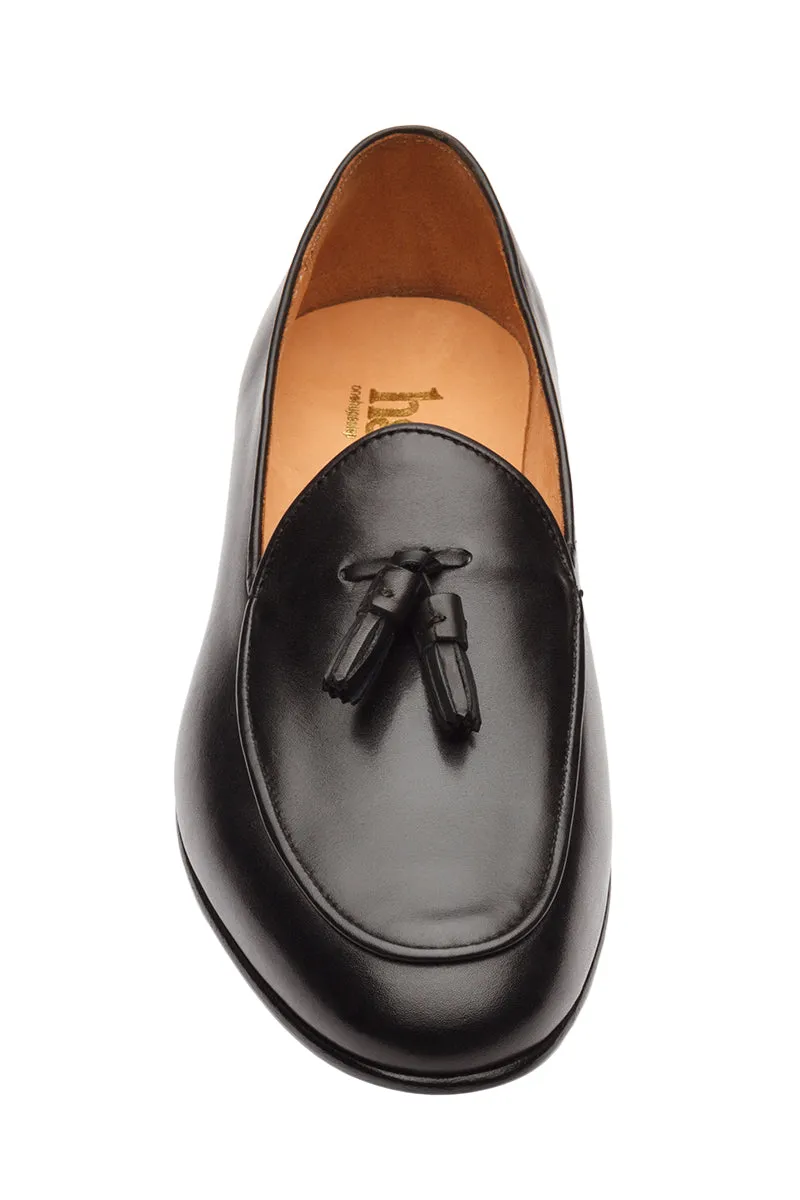 LOW HEEL BELGIAN LOAFER-B