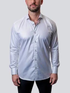 Maceoo Stretch Shirt | Einstein Shimmer White