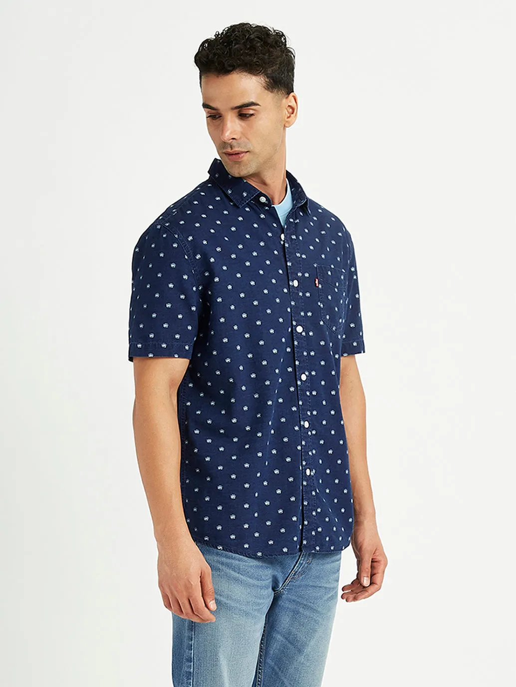 Men's All Over Print Regular Fit Shirt