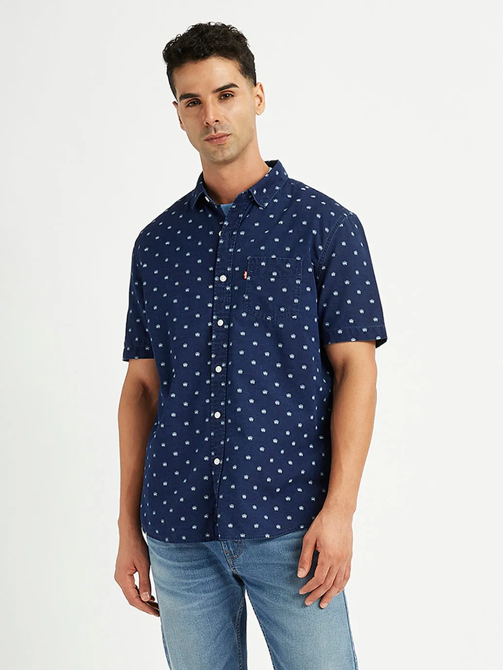 Men's All Over Print Regular Fit Shirt