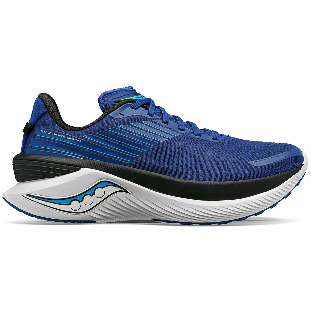 Men's Saucony Endorphin Shift 3, Indigo/Black, 11 D