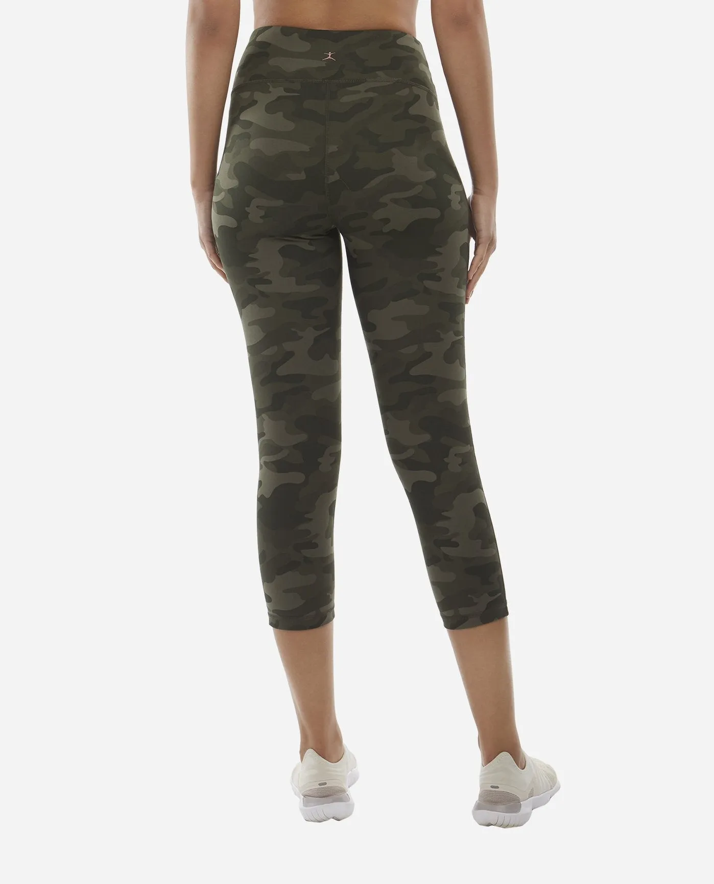 Mid-Rise Camo Cropped Legging