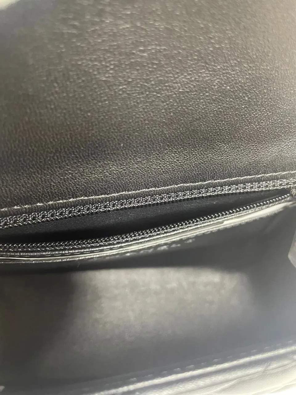 Mini Square Black Lambskin SHW (Cash Price in Description)