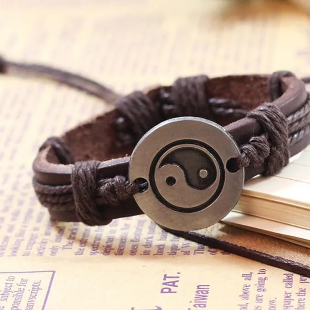 New Style Tai Chi Ying Yang Bracelet Men Women