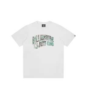 NOTHING CAMO ARCH LOGO T-SHIRT - WHITE