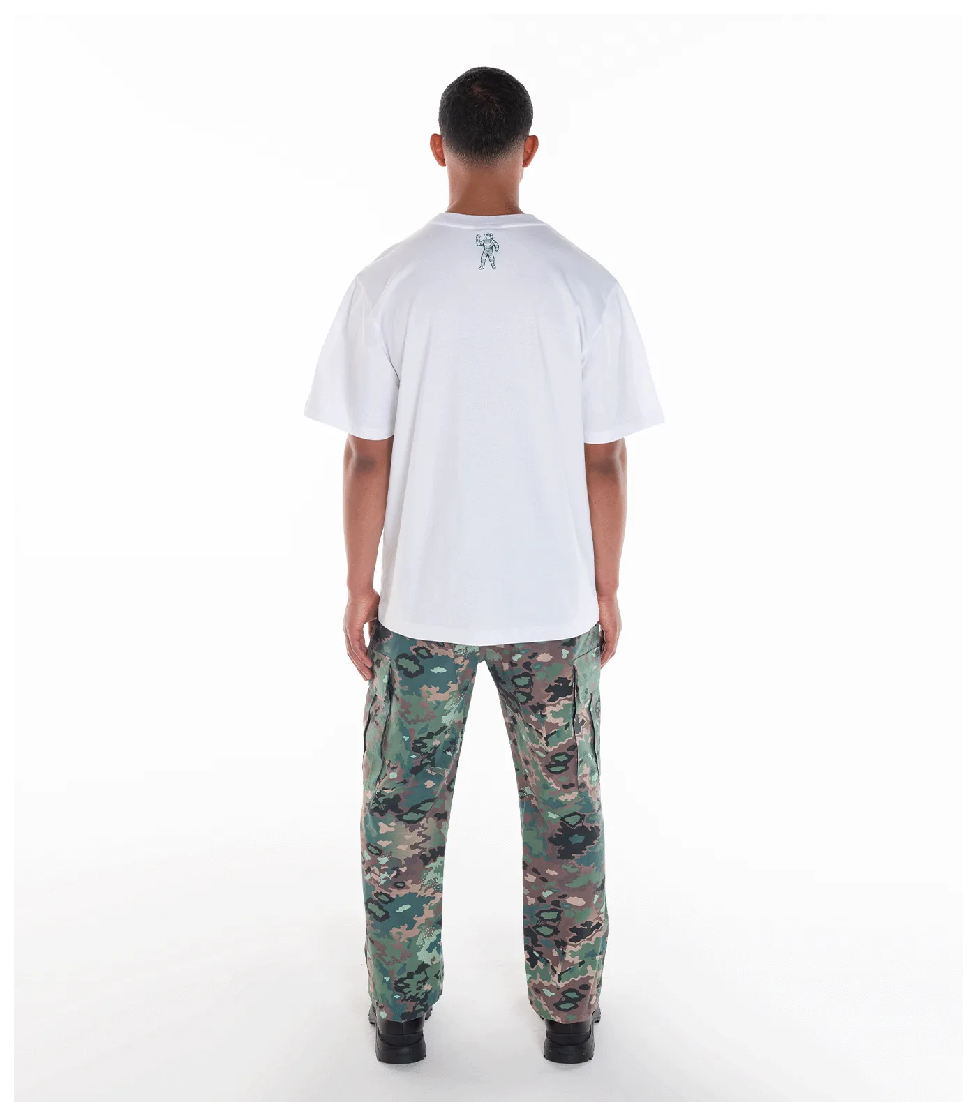 NOTHING CAMO ARCH LOGO T-SHIRT - WHITE