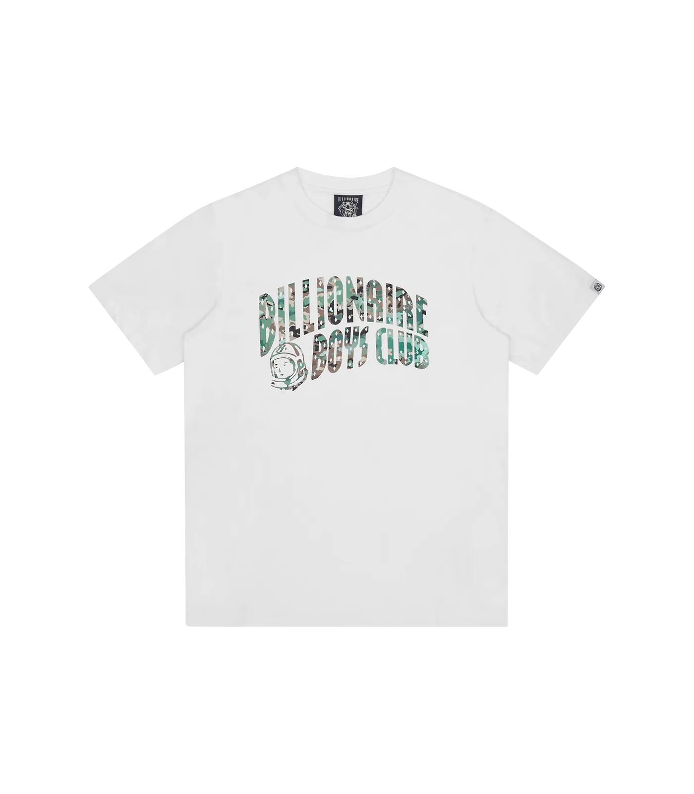 NOTHING CAMO ARCH LOGO T-SHIRT - WHITE