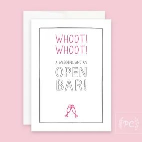 Open Bar | Greeting Card*