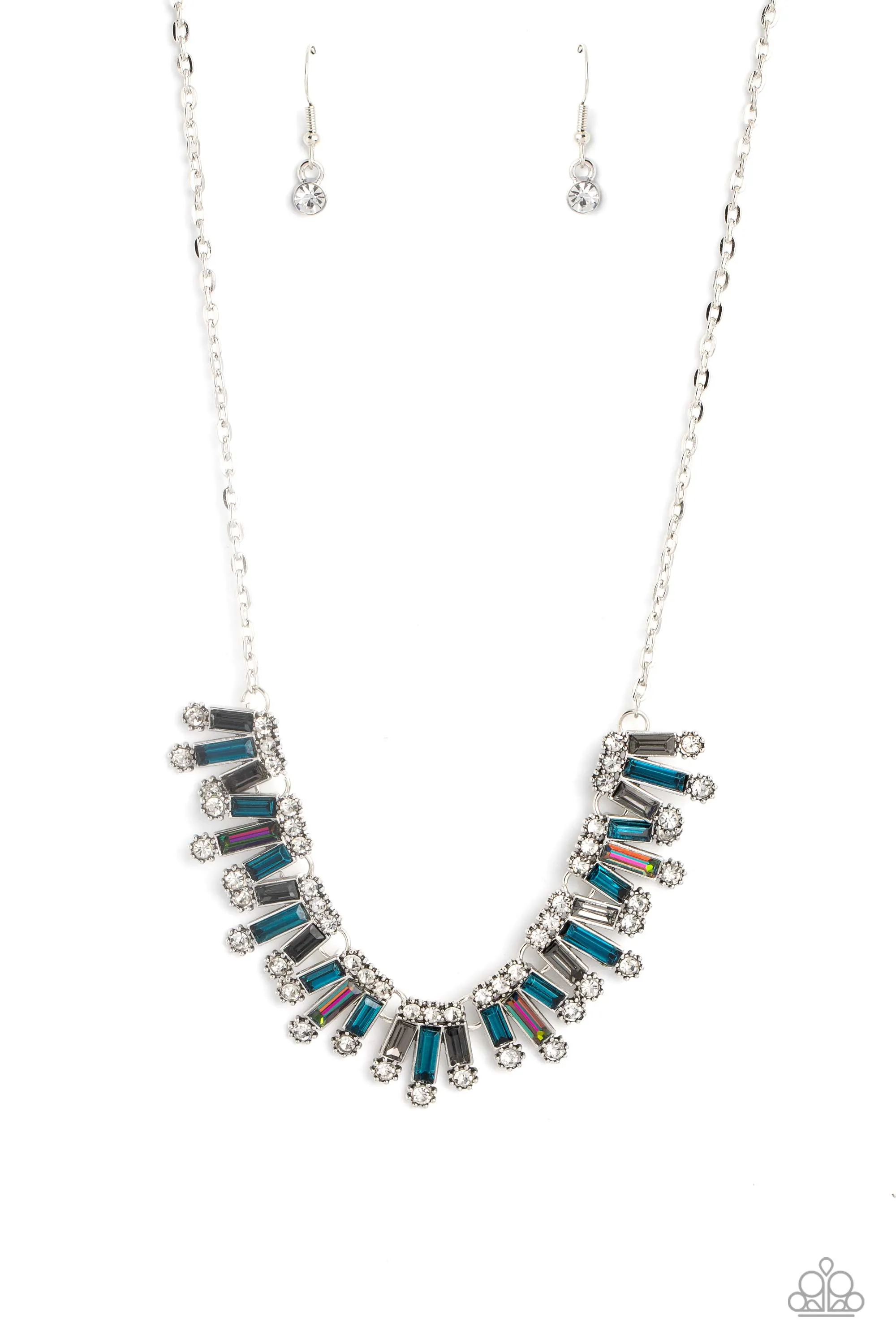 Paparazzi Sunburst Season Multi Necklace & Earring Set