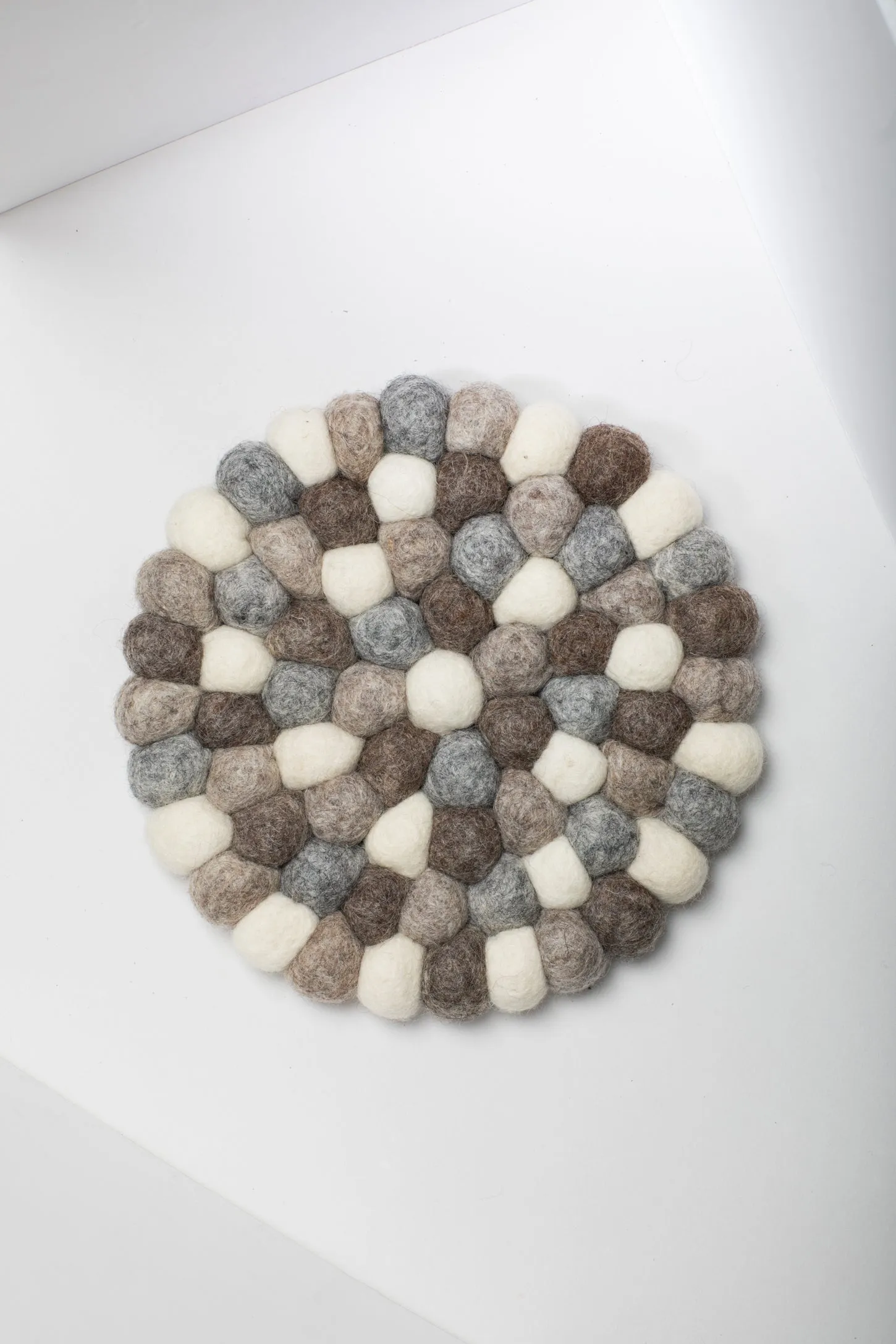 Pom Pom Felt Trivet