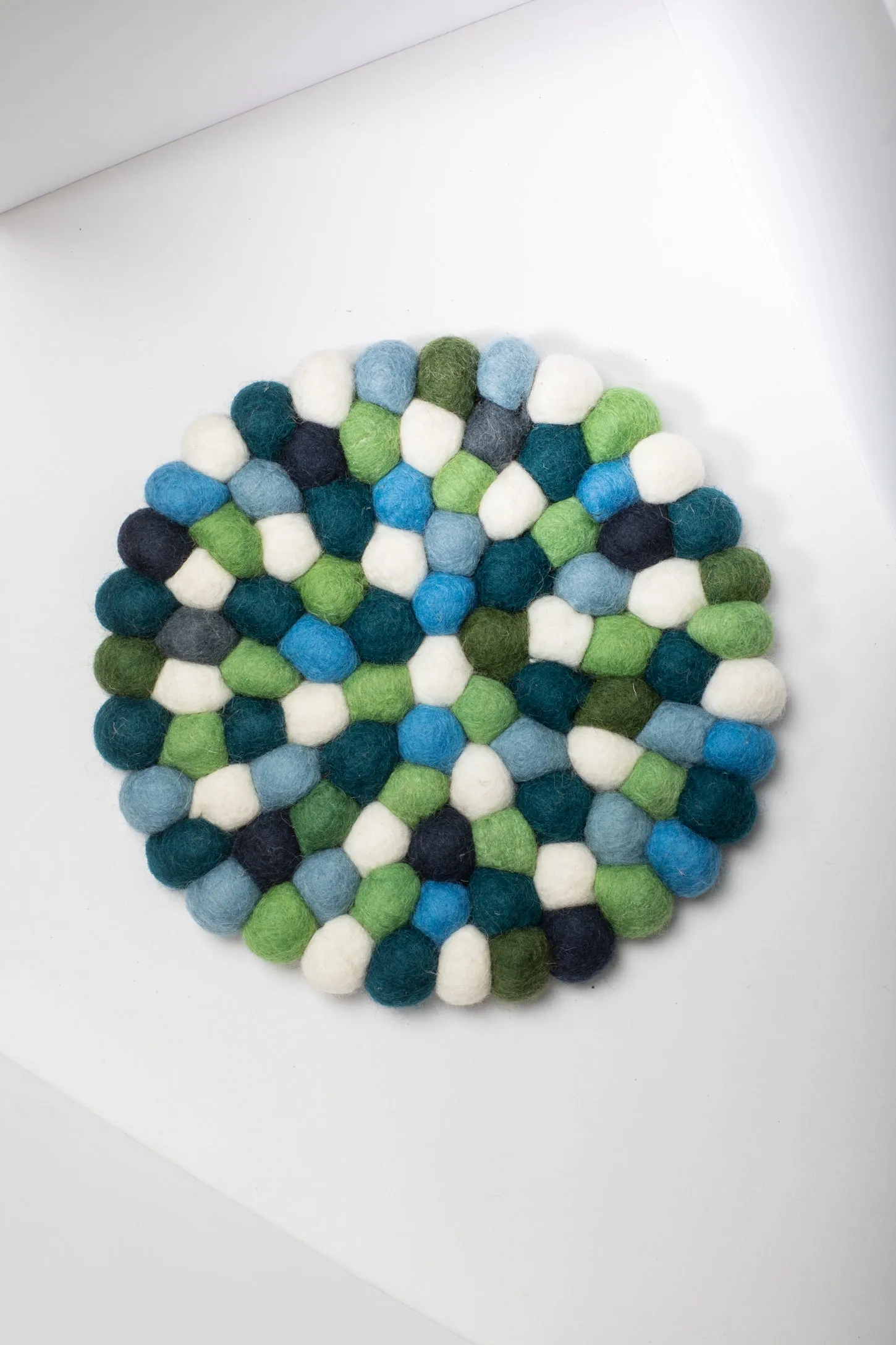 Pom Pom Felt Trivet