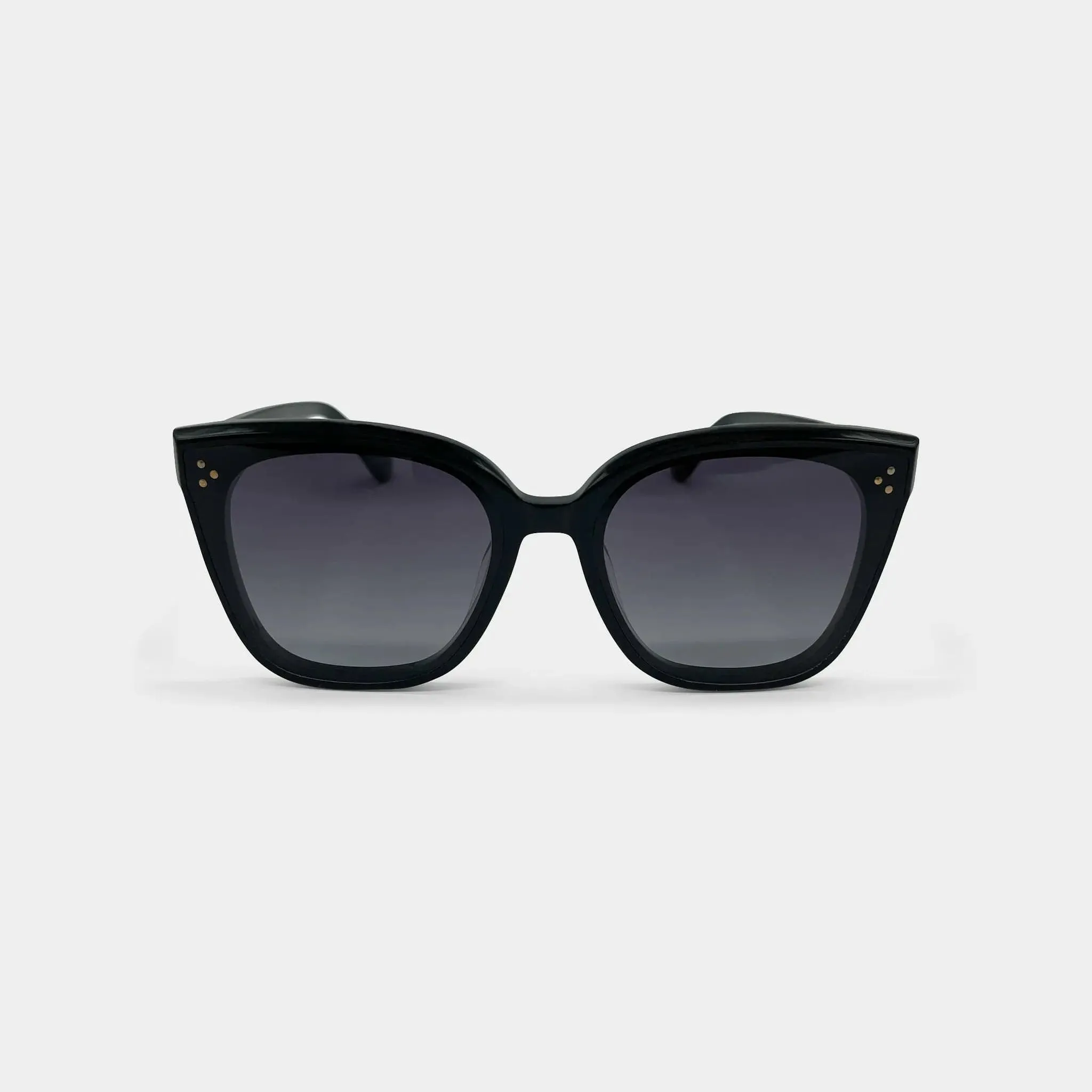 Protagonist Black Acetate Oversized Square Frame