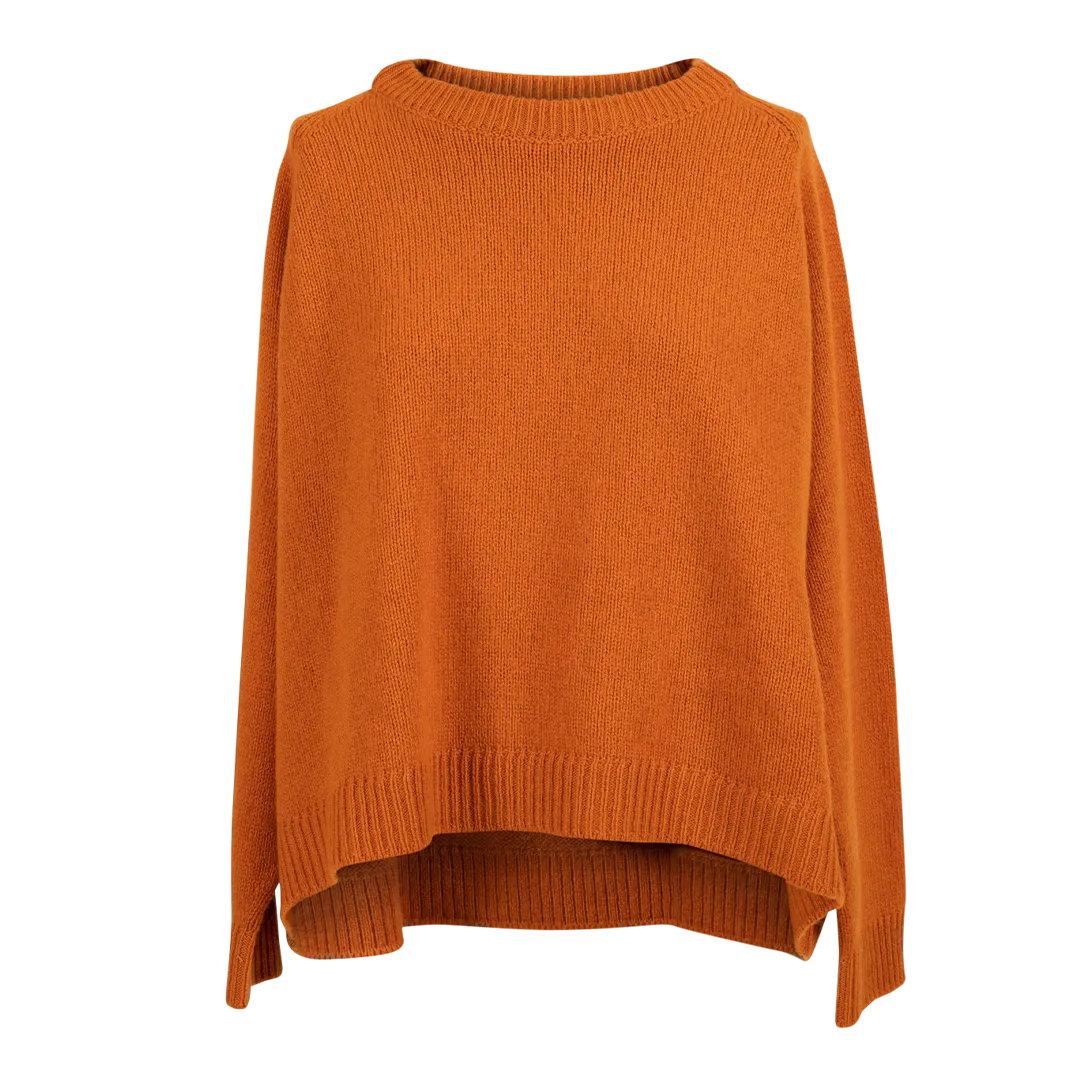 Raglan Sweater - Burnt Orange