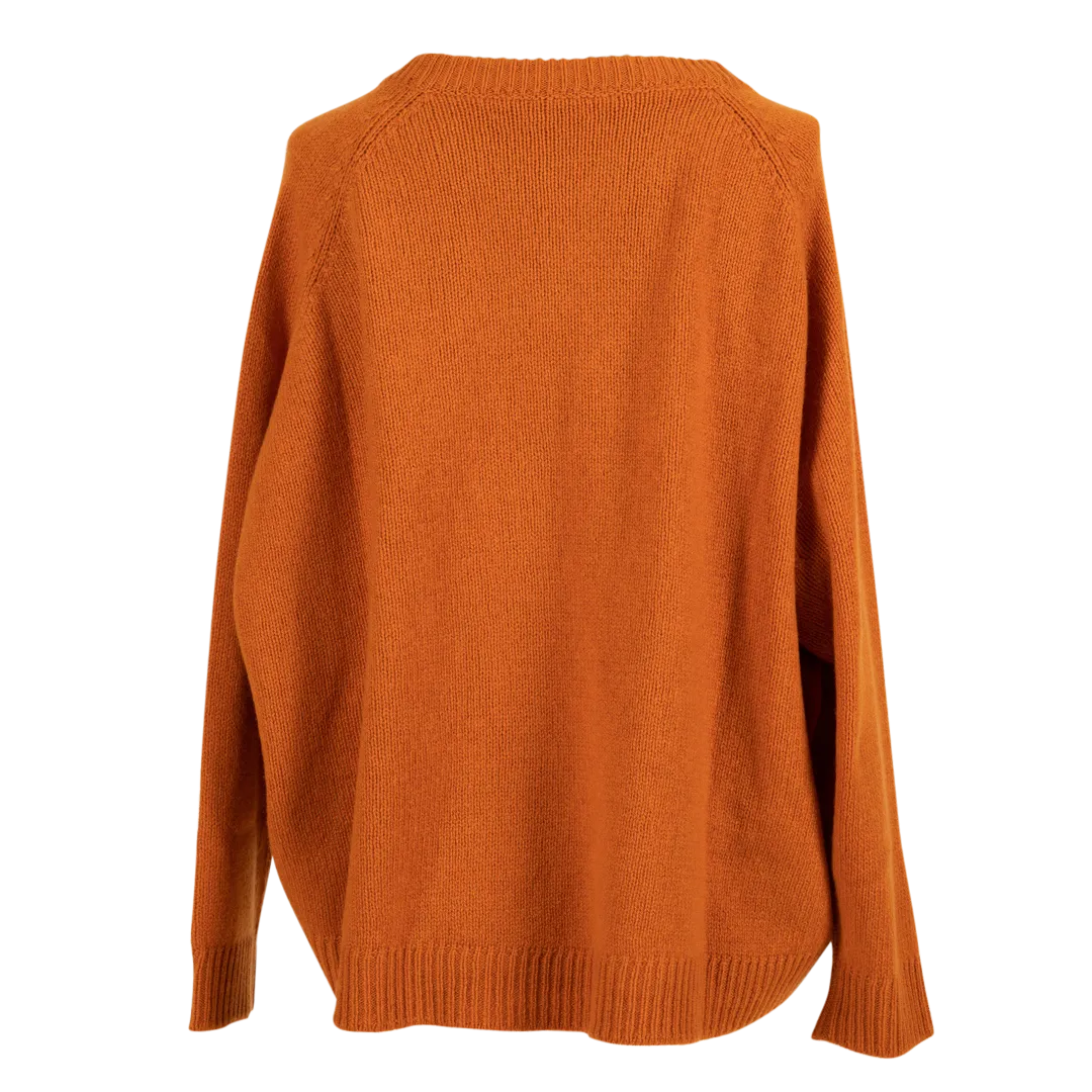 Raglan Sweater - Burnt Orange