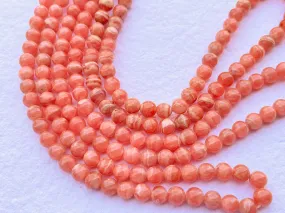 RHODOCHROSITE Beads Smooth Balls Shape