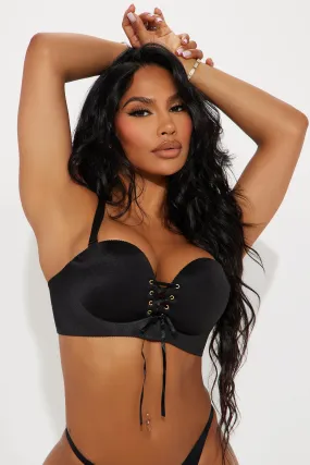 Right Fit Push Up Bra - Black