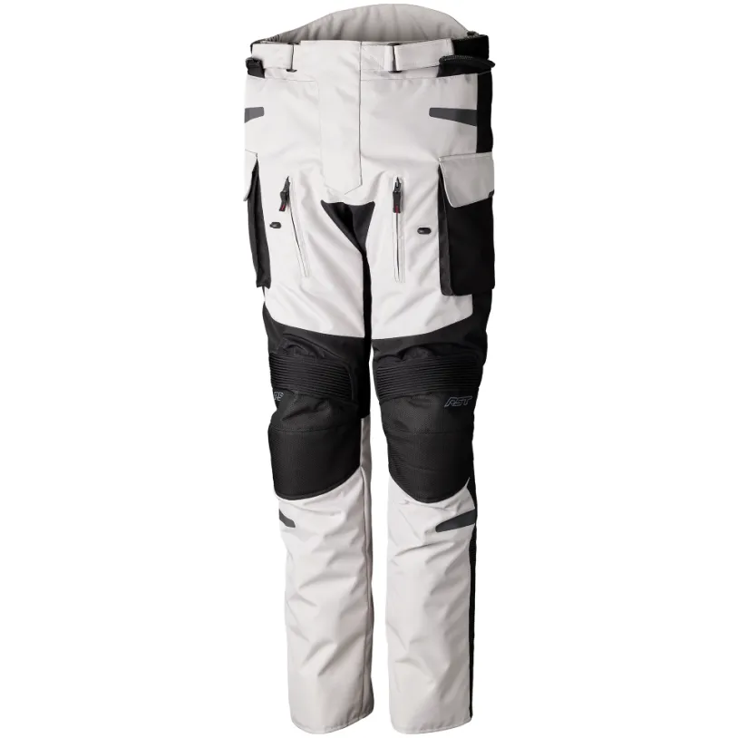 RST Endurance CE Mens Textile Trousers - Silver / Black