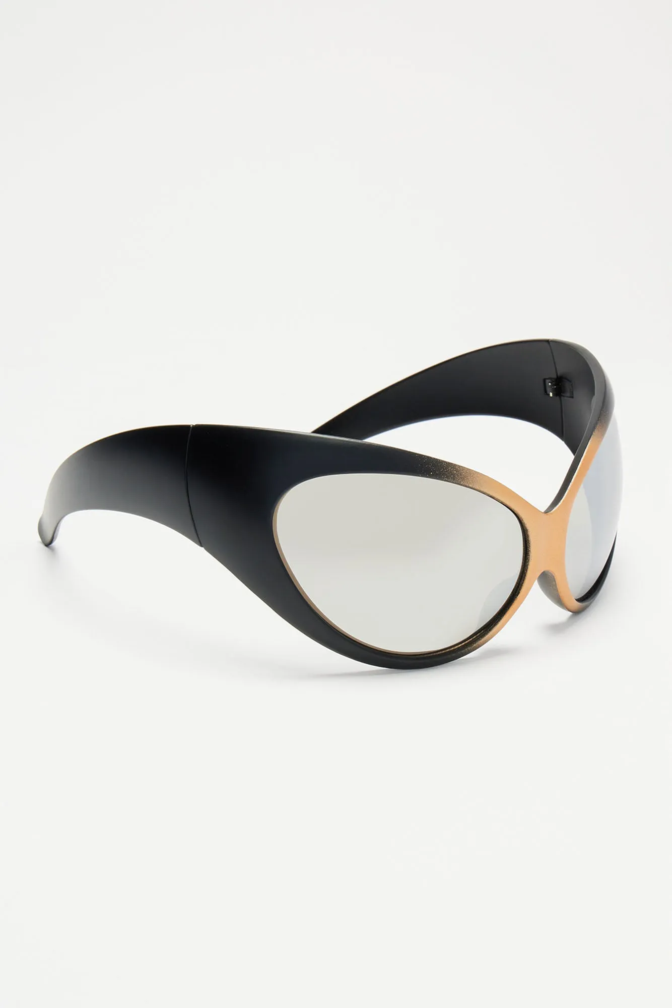 Serving Space Sunglasses - Black/Gold