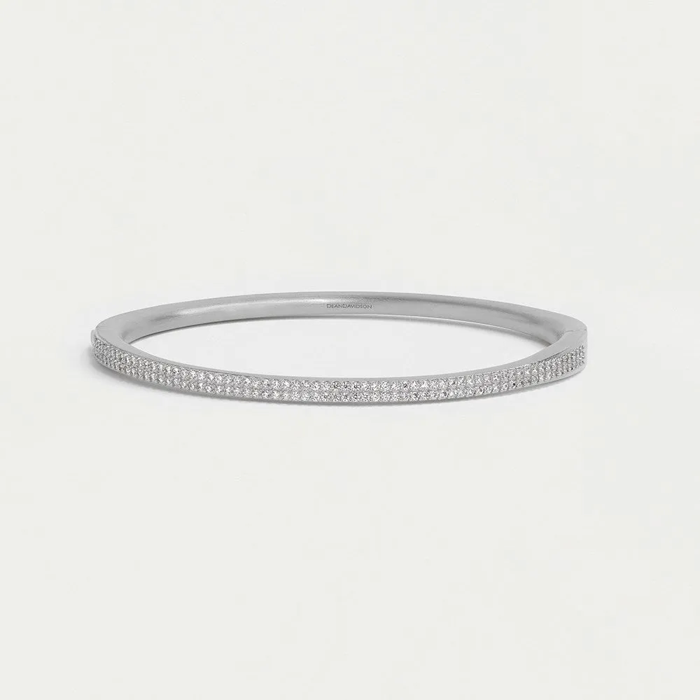 Signature Pavé Hinge Bangle