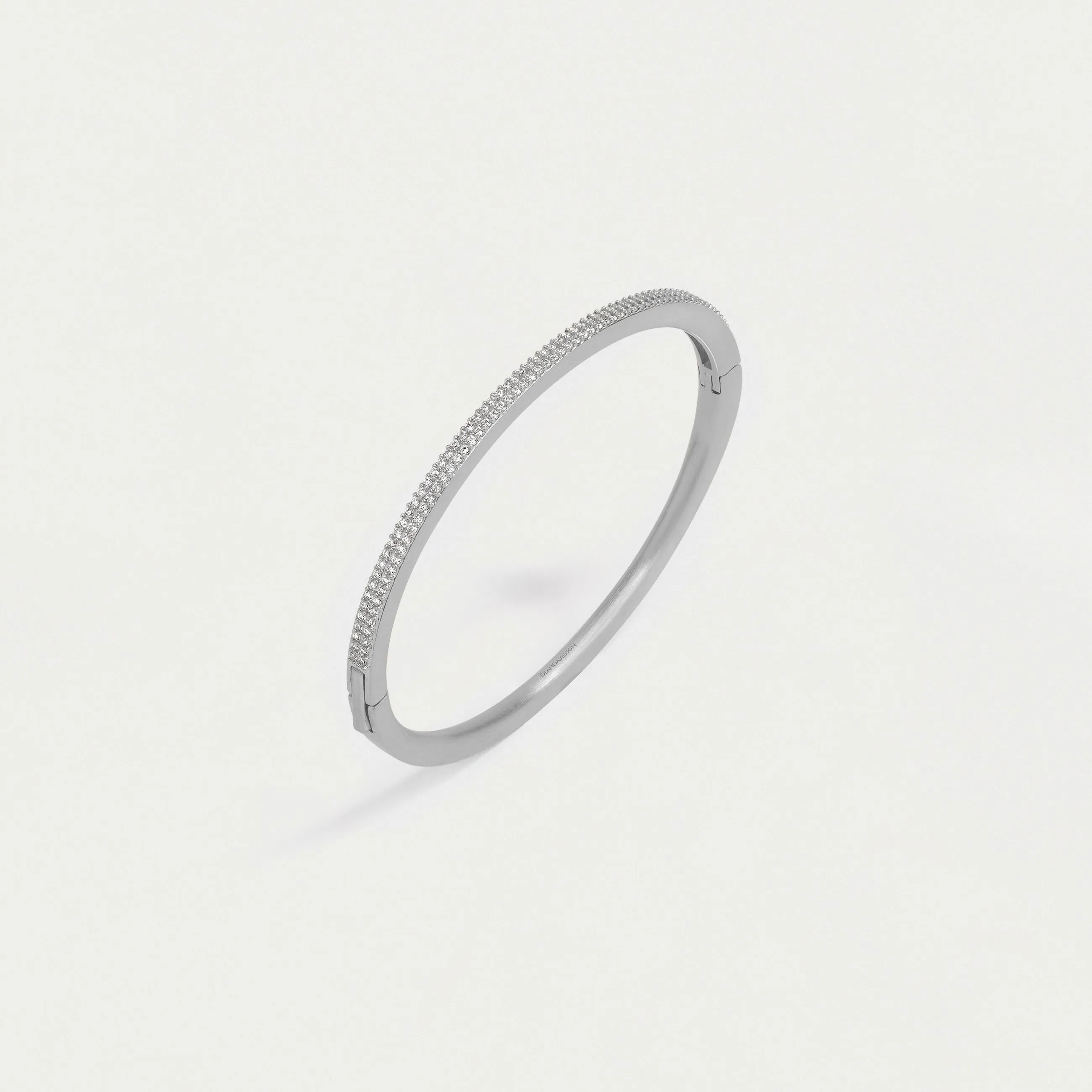 Signature Pavé Hinge Bangle