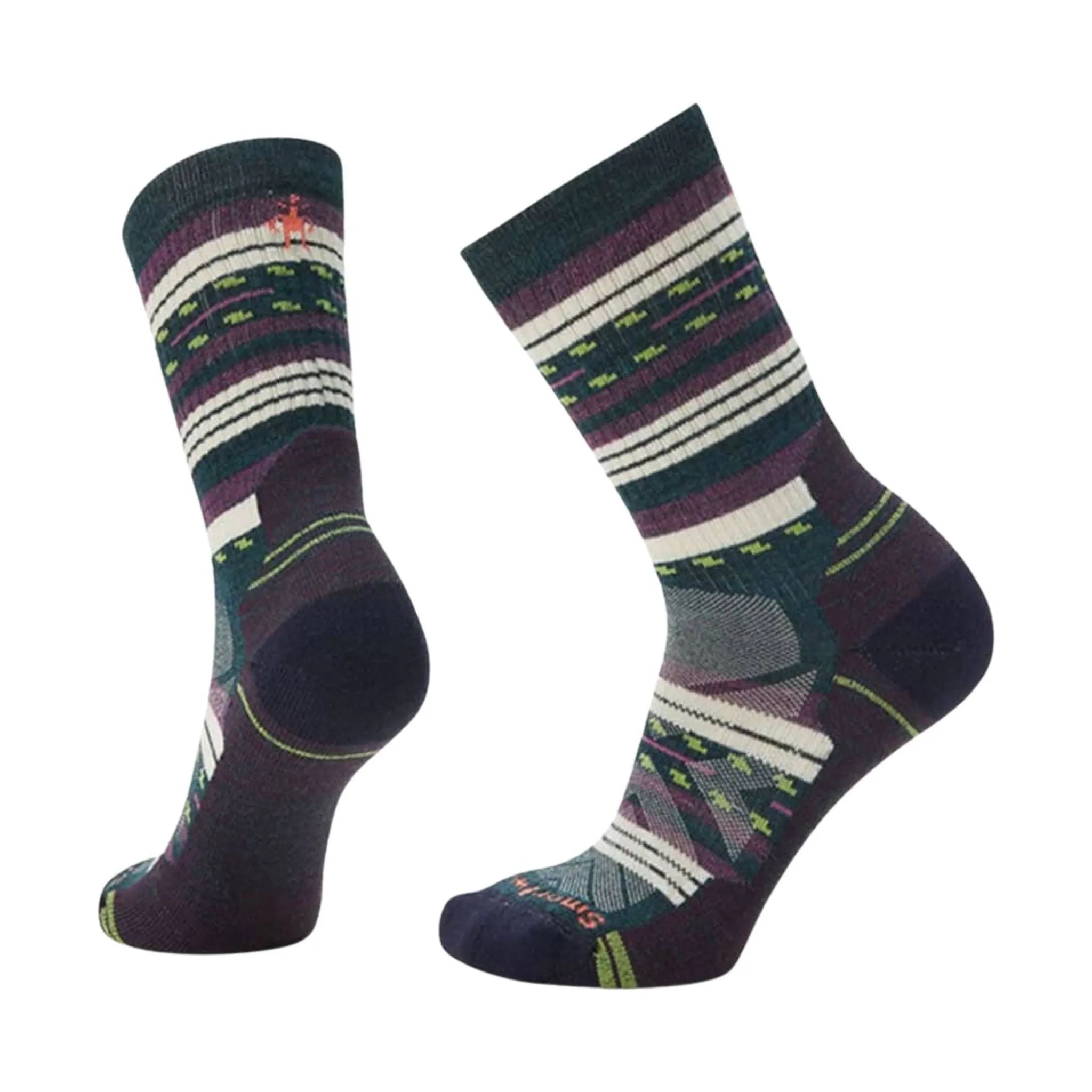 Smartwool Women's Hike Light Cushion Margarita Crew Socks - Twilight Blue