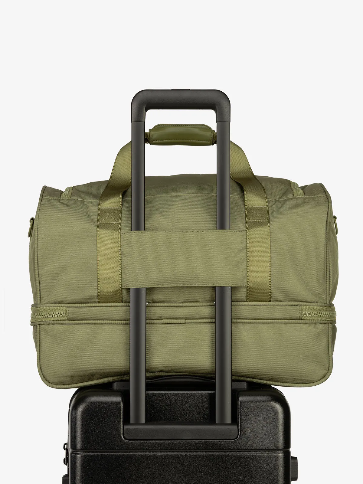 Stevyn Duffel Bag with Shoe Compartment