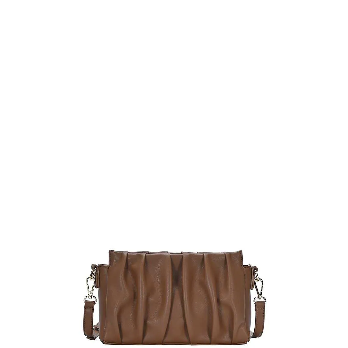 Stylish Smooth Wrinkled Crossbody Bag