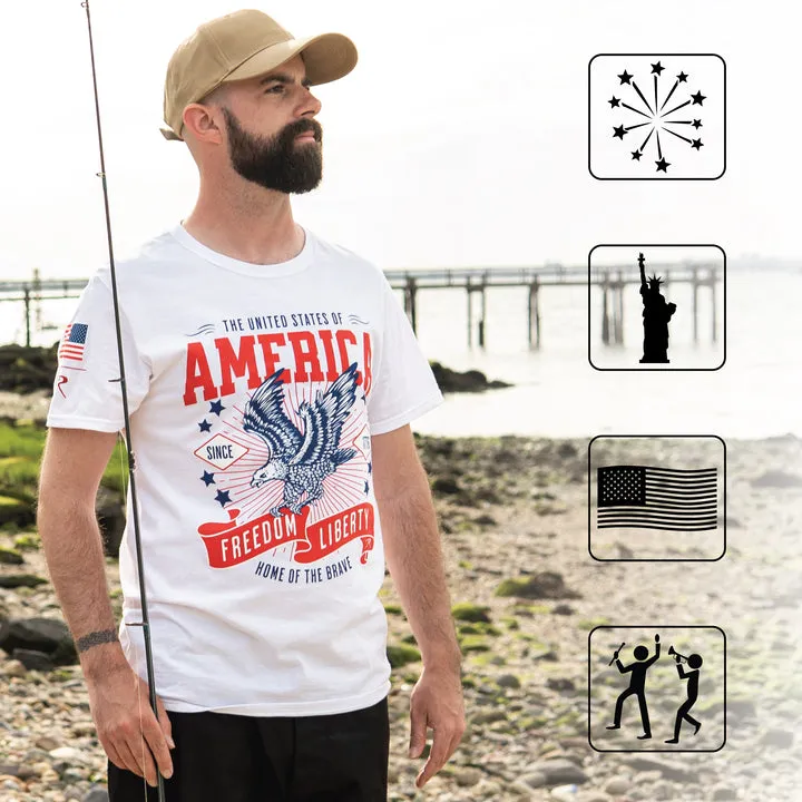 T-Shirt: Freedom & Liberty