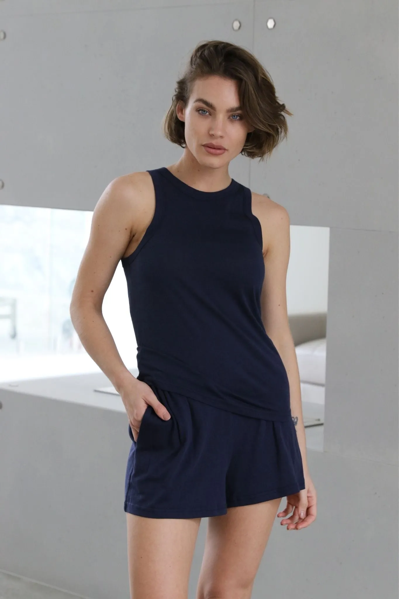 Tencel™ Short - Navy