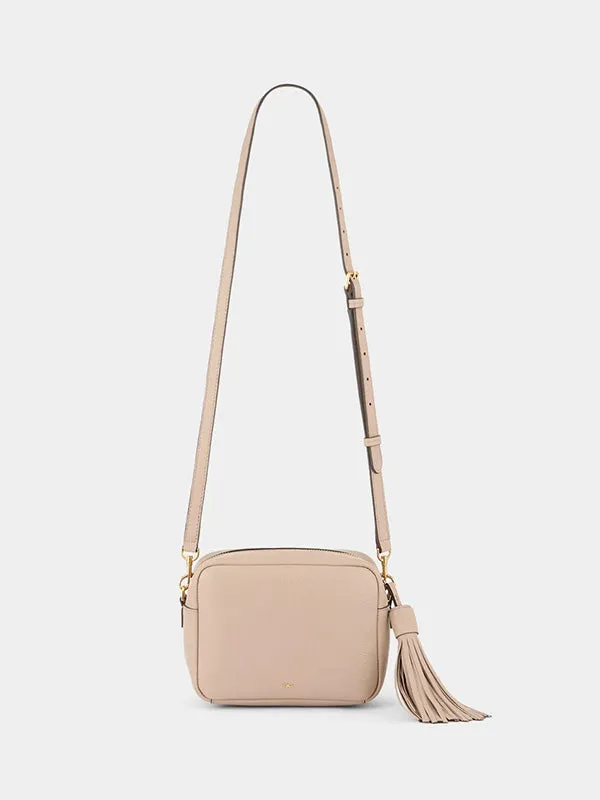 The Neeson Tassel Cross Body in Nude