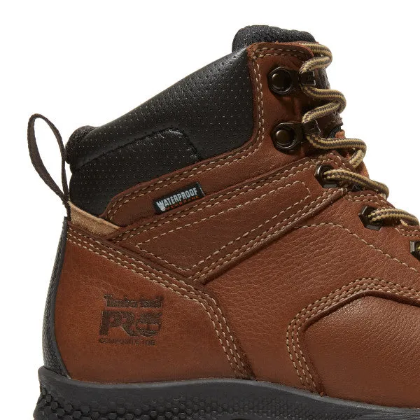 'Timberland Pro' Women's TiTAN EV 6 EH WP Comp Toe - Brown