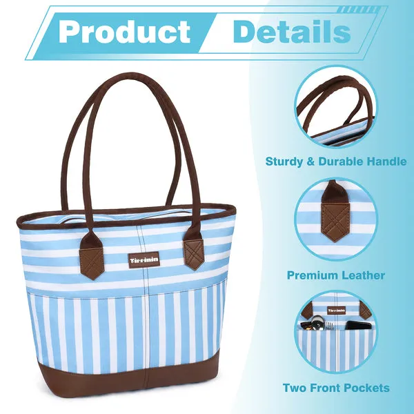 Tirrinia Large Insulated Cooler Tote Bag for Women