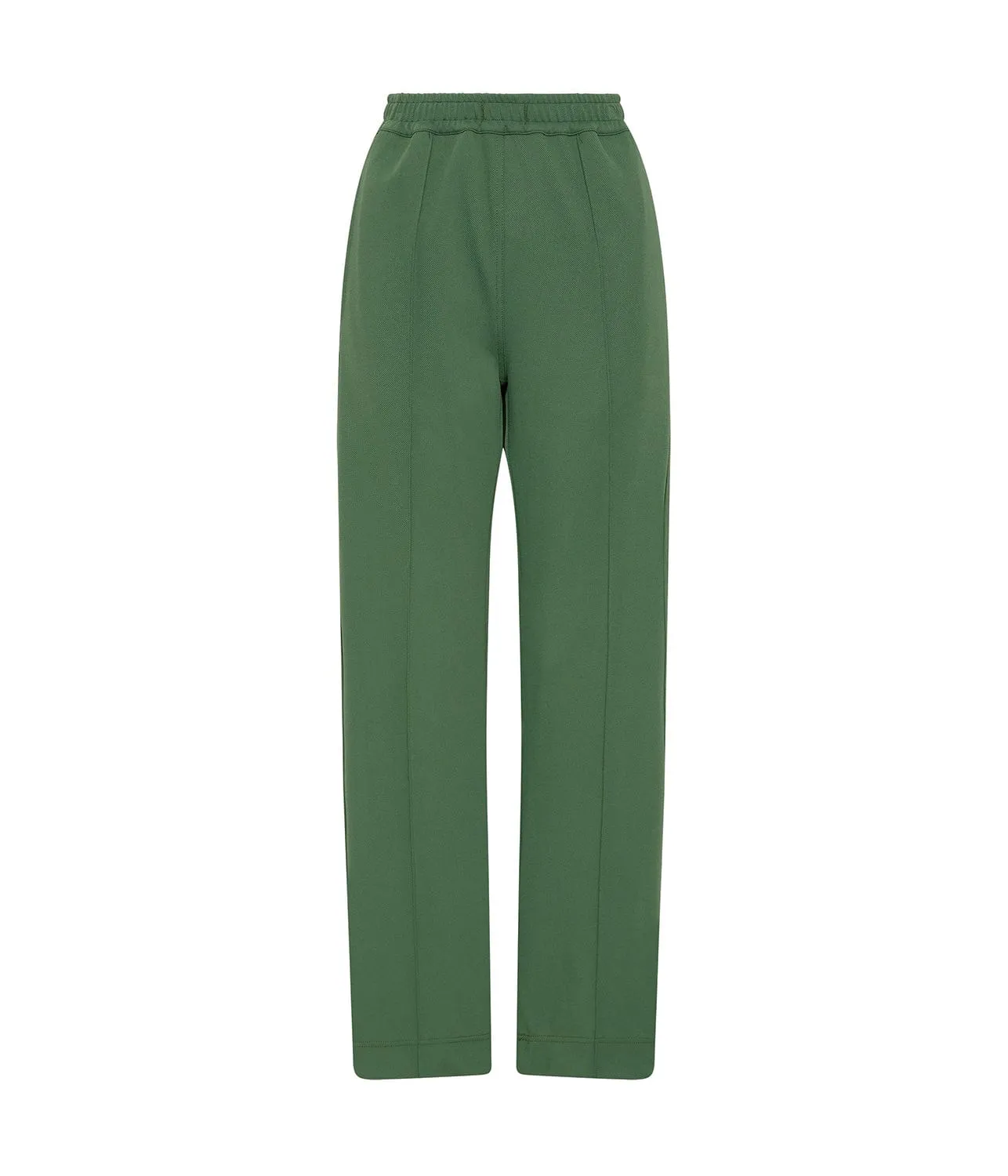 TWILL STRIPE PANT- GREEN/WHITE