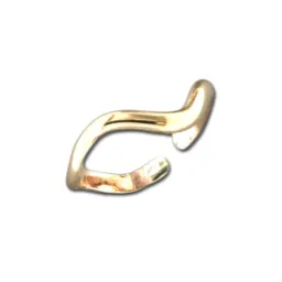 Wavy Band Toe Ring