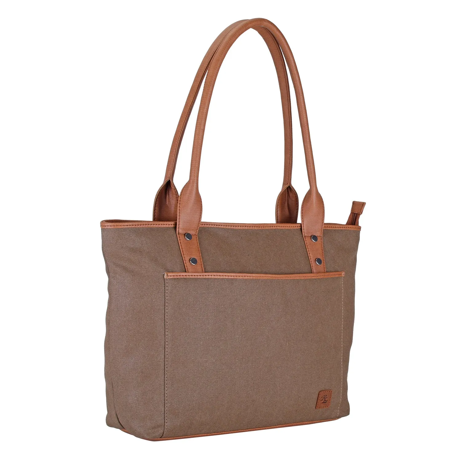 Wax Canvas shoulder ladies bag