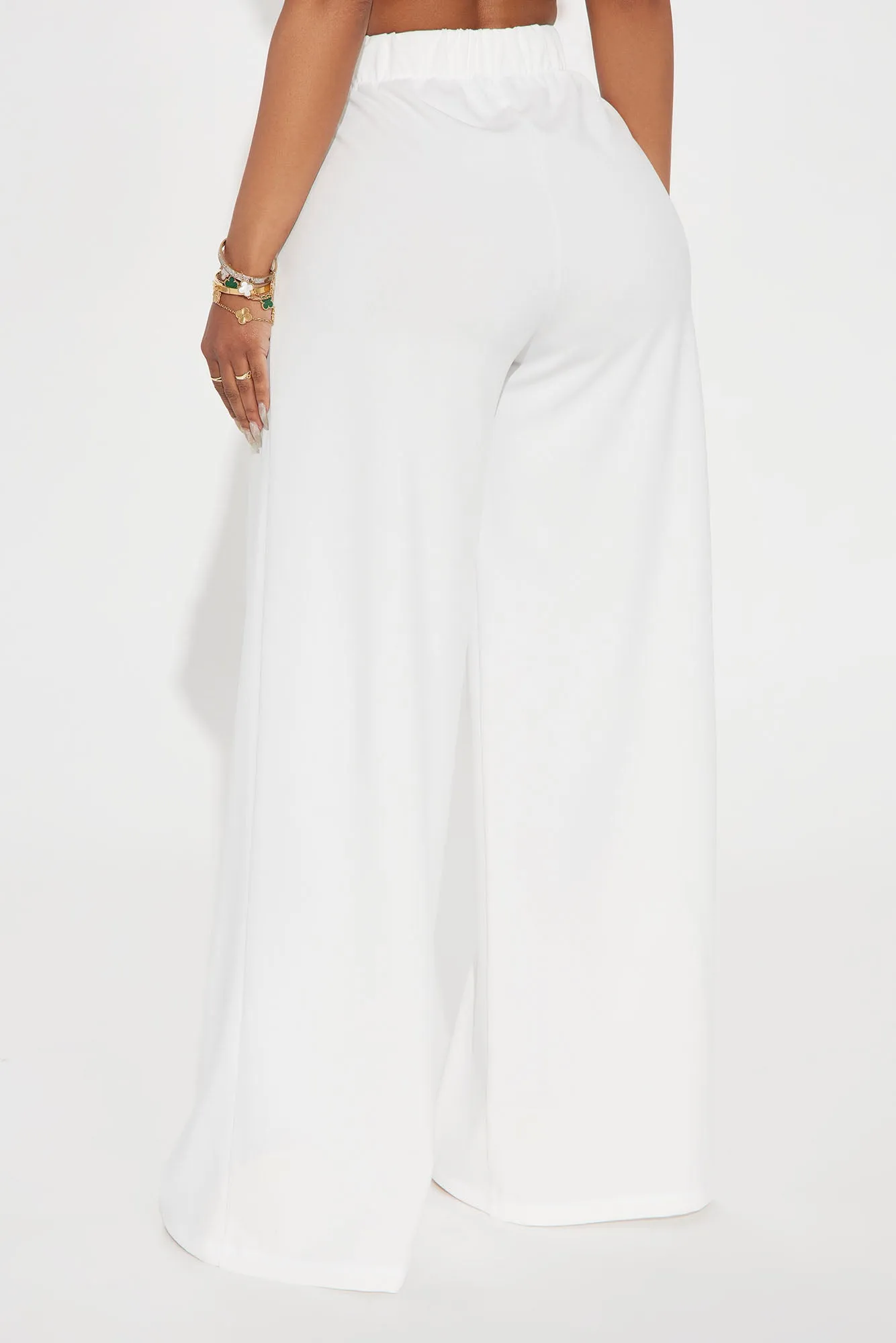 What Matters Most Wide Leg Trouser - White