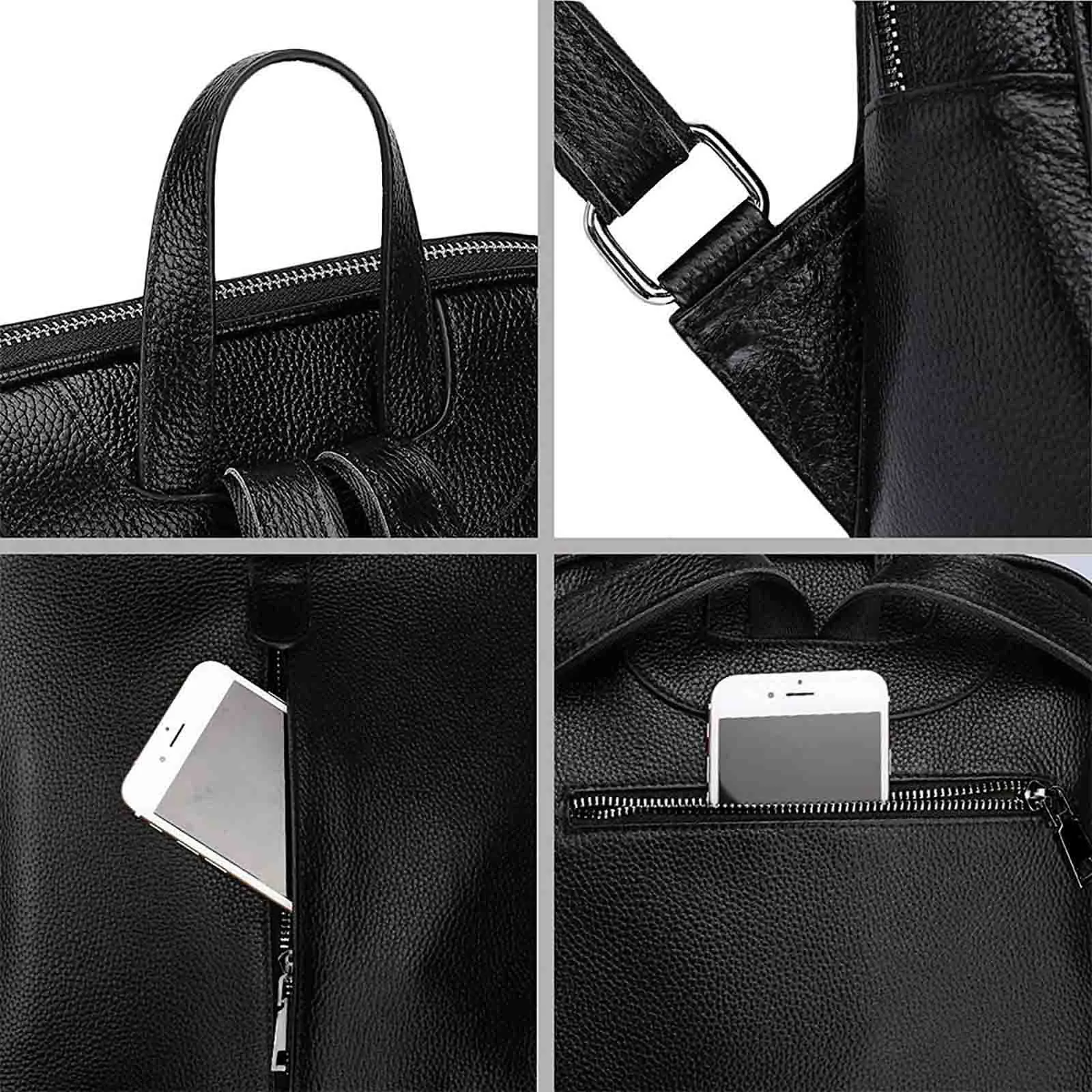 Women Genuine Leather Backpack