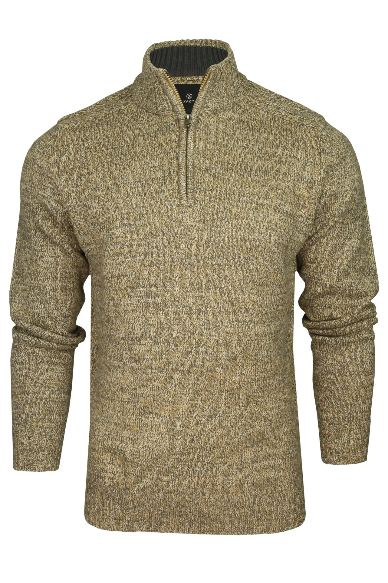 Xact Mens 1/4 Zip Twist Jumper