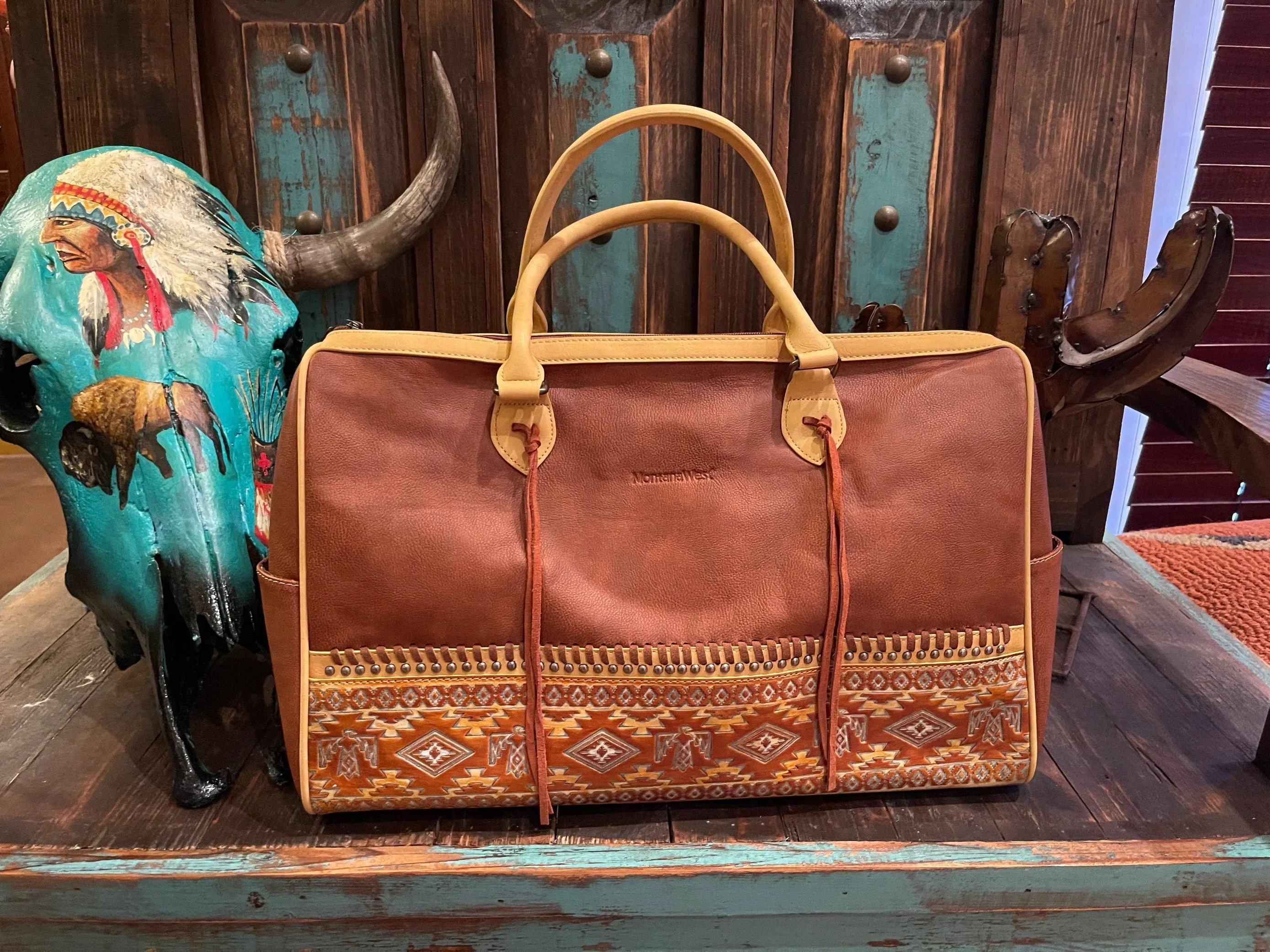 XL Southwestern DUFFLE