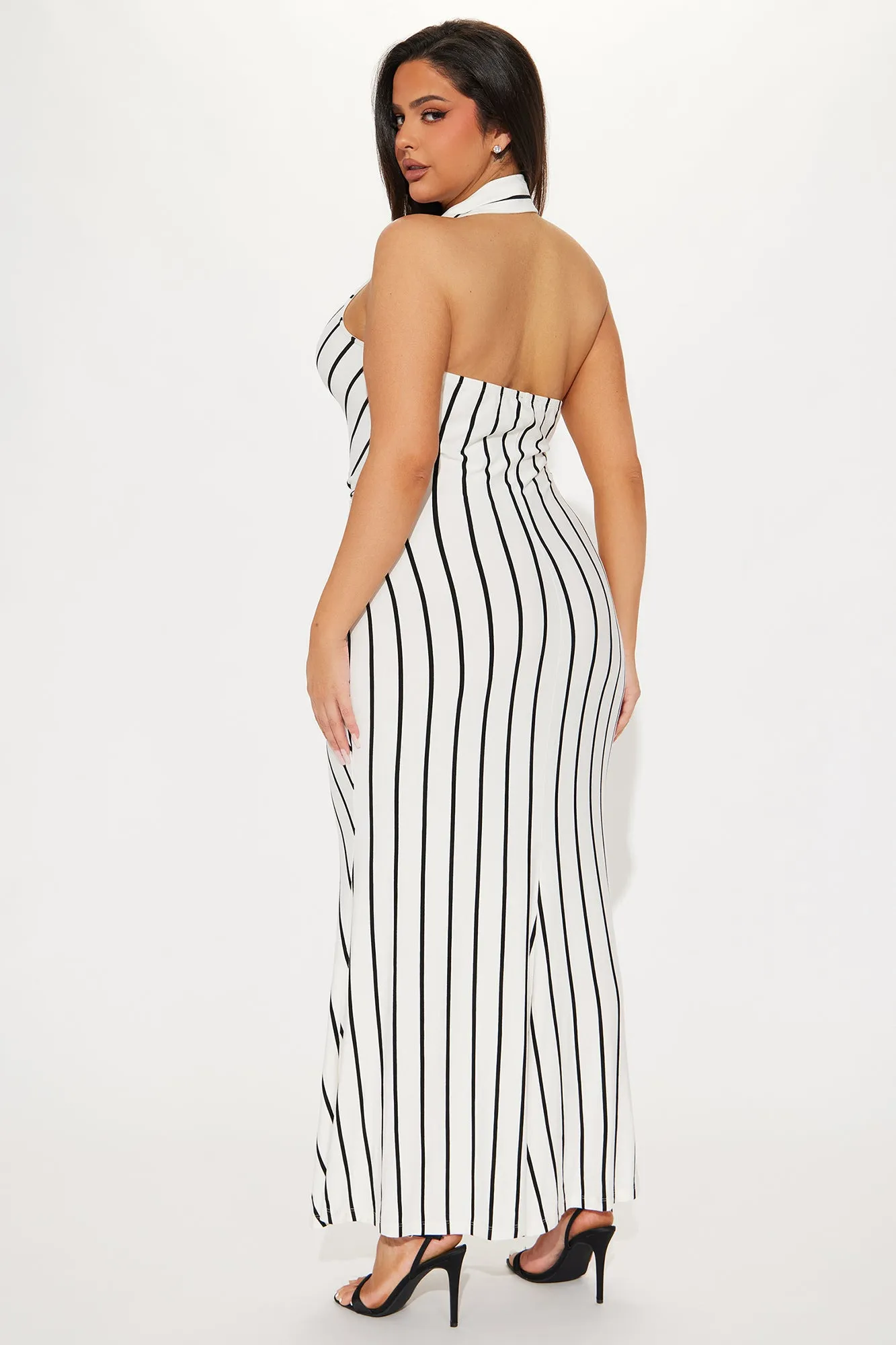 You Better Maxi Dress - Black/White